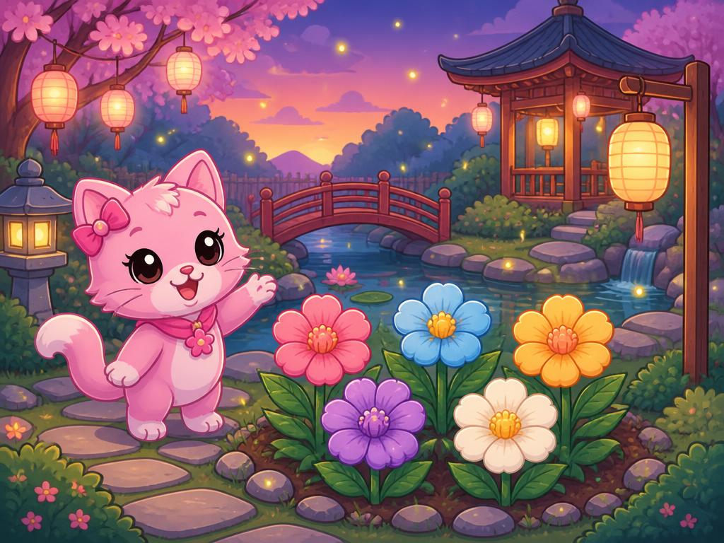Kana Kittens: Hiragana Garden cover