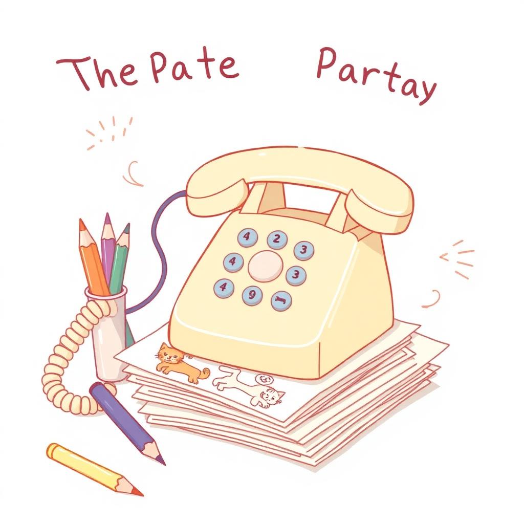 Doodle Telephone cover